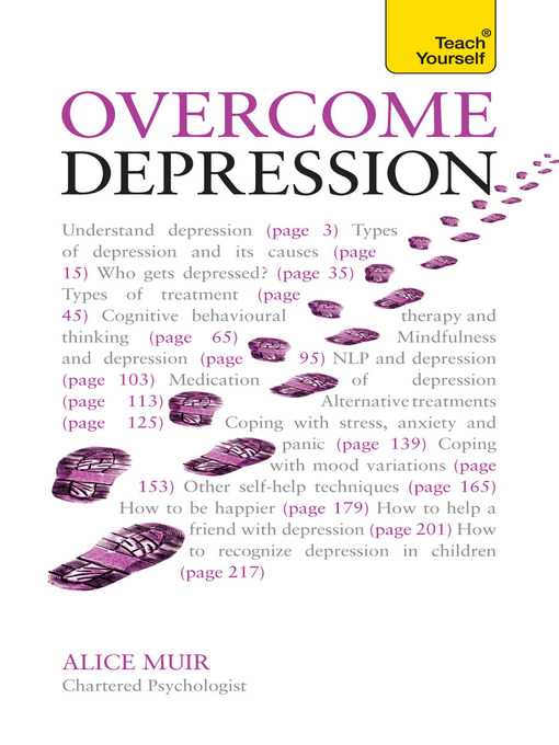 Title details for Overcome Depression by Alice Muir - Wait list